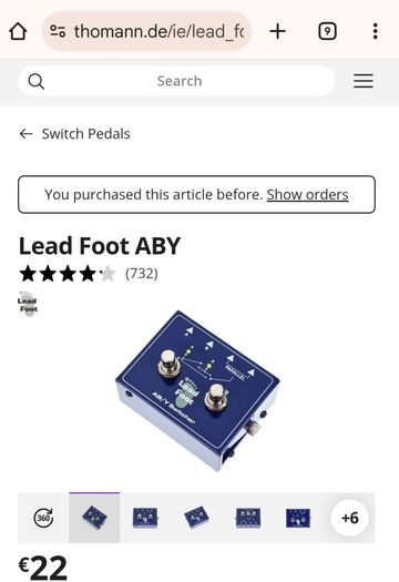 Lead Foot Switcher