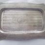 a small antique sterling  silver tray Image 2