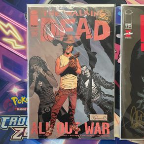 The Walking Dead TWD 126 Comic Book Signed By Charlie Adlard