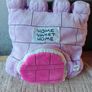 Vintage happy nappers reversible cushion Image 2