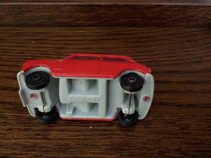 Vintage 1980s Corgi Red Mini Die cast