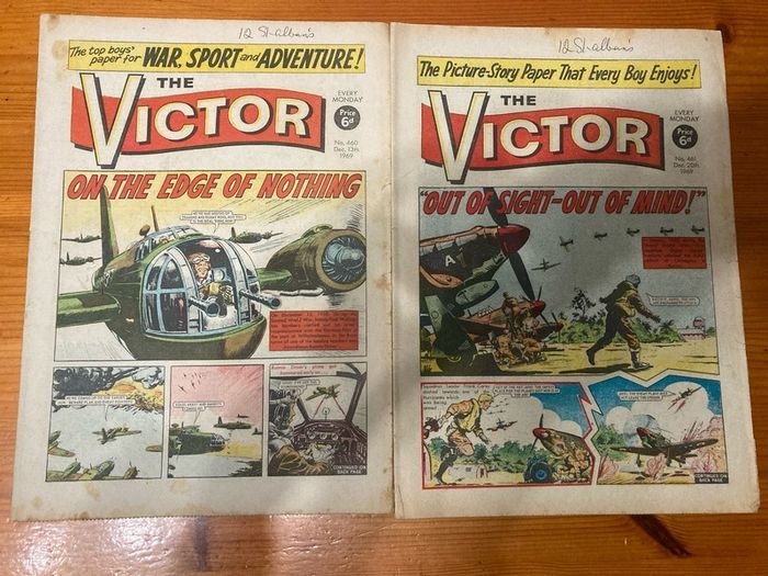 Comics: 'Victor' comics 1969 (47 numbers)