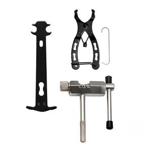 Bicycle Repair Tool Set Chain Wear Checker 6/7/8/9/10/11 Speed Joint Magic Buckle MTB Chain Link Plier Bike Buckle Chain Breaker