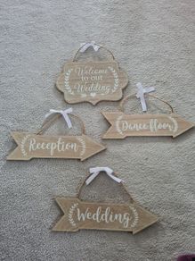 Wedding Signs for Hire