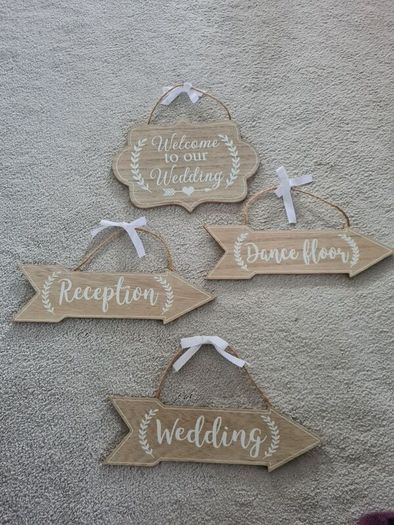 Wedding Signs for Hire