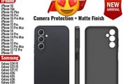 Matte Finish Plus Camera Protection