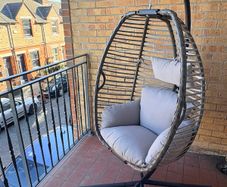 Swinging Egg Chair