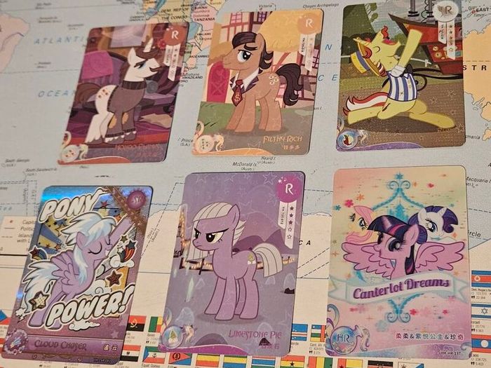 My Little Pony Collectible Cards Set