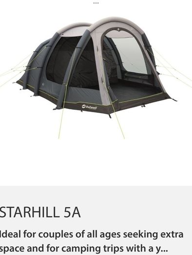 Outwell Air Beam and Pole Tents @ Jonscamping