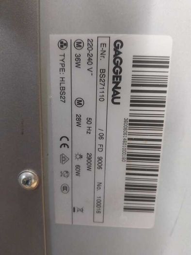 Gaggenau steam oven