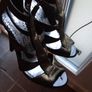 REDHERRING By Debenhams Beautiful Bronze/Gold High Heel Sandals "As New" (size5) Image 3