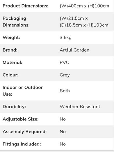2 Artificial Bamboo Cane Screen.