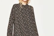 Zara new Dress floral pattern