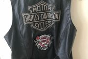 Harley Davidson Leather Waistcoat