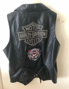 Harley Davidson Leather Waistcoat