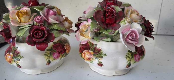 Royal Albert Old Country Roses Bone China Round Rose Bouquet