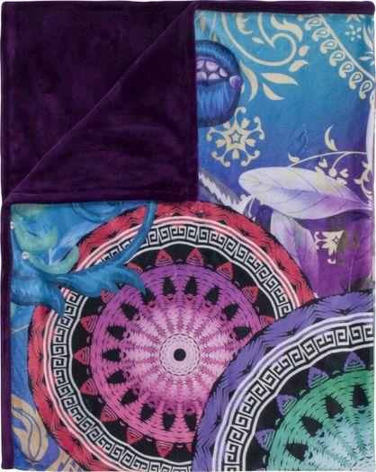 New Mandala Polyvelvet Cuddle Blanket