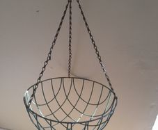 Flower hanging basket.