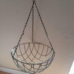 Flower hanging basket.