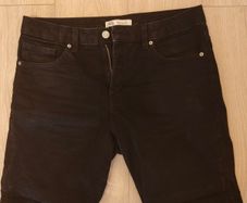 Zara men black shorts regular fit waist size 32