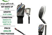 Taylormade M4 Hybrid / #3 19 Degree / Atmos 7s Stiff