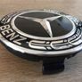 Black 75mm Mercedes wheel Caps 4pcs A1714000025 Image 5