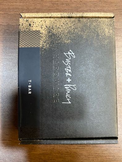 3 never used, Buster+Punch luxury T-bar handle TB044, price per one.