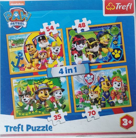 Paw patrol puzzles