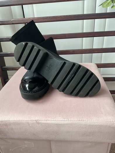 ankle boots  Zara size 39 sock ankle boot