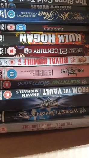 Wrestling Dvds Wwf Wcw Ecw