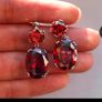 18KT White Gold Filled Earrings Image 3