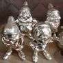 silver plated snow white moneybox & the 7 dwarfs Image 2
