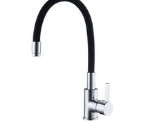 Ibergrif Flex Tap, Flexible Hose - Black