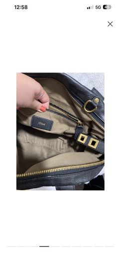 Authentic Leather Chloe bag