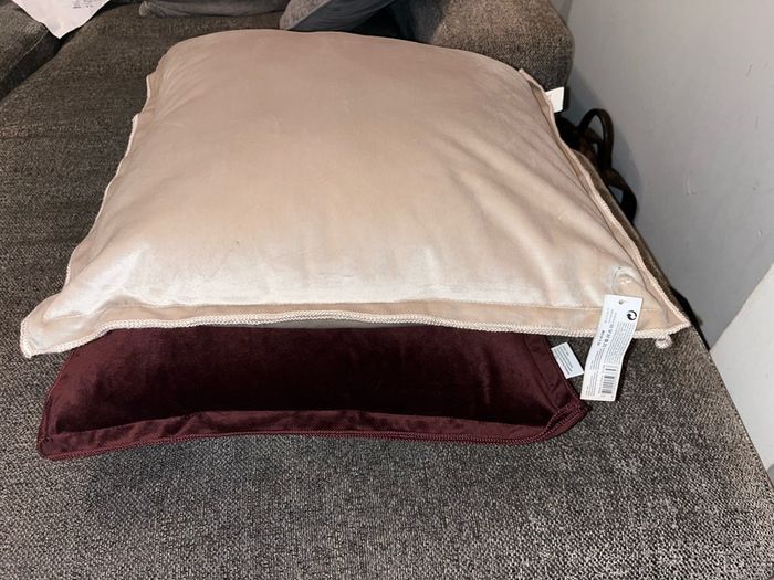 cushions velour