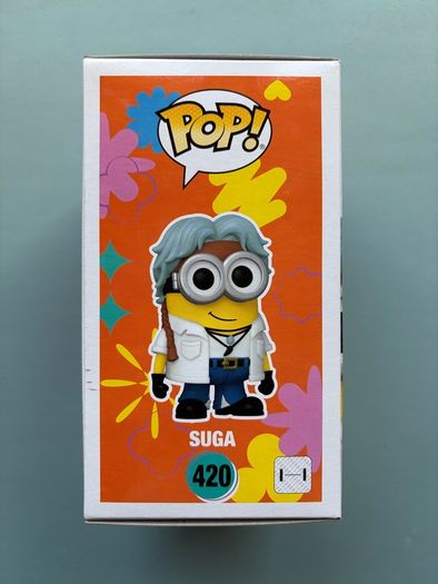 Funko Pop - Suga 420 - BTS Despicable Me Minion - Vinyl Action Figure