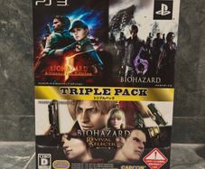 Biohazard Triple Pack PS3 PlayStation Japan Resident Evil.