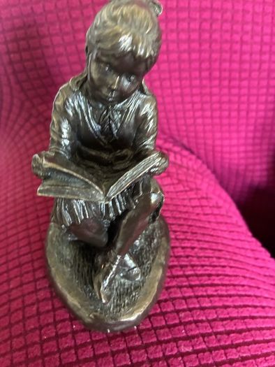Bronze- Girl Reading