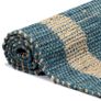 Handmade Rug Jute Blue 160x230 cm Image 2