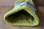 Large Guinea pig tunnel - green paisley