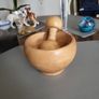 Pestle and mortar wooden Image 4