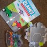 City puzzles, activity book, 6 vehicles Image 5