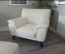 Arm chair and Ottoman