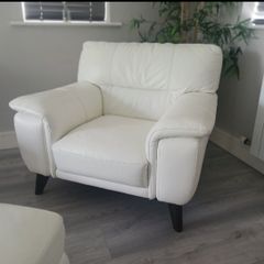 Arm chair and Ottoman