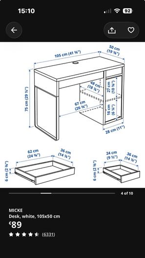 Ikea desk