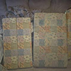 Free caravan bed/ chair cushions