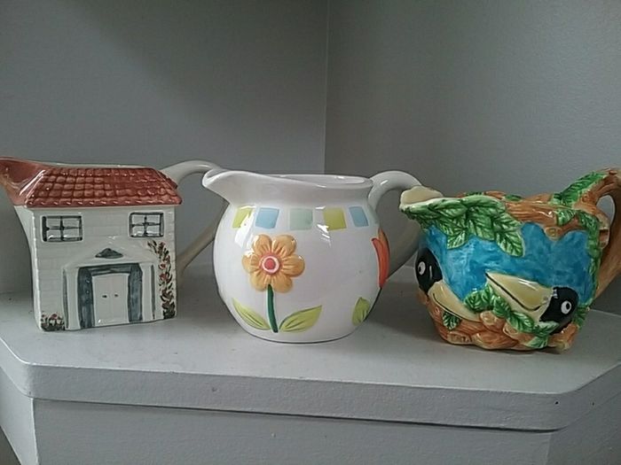 Three Novelty Jugs