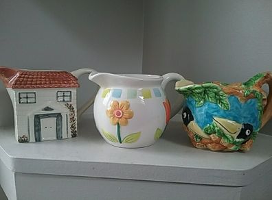 Three Novelty Jugs