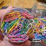 160 coloured Paper clips Image 2