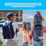 Minimeis G4 shoulder carrier, grey/orange Image 6